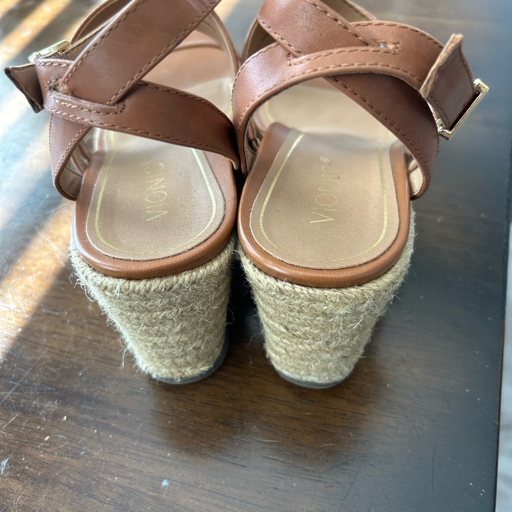 Vionic Women's Adjustable Strap Wedge Sandals, Si… - image 3